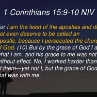 PFTW: 1 Corinthians 15:9-10